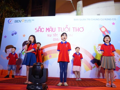 Chương Trình Tết Thiếu Nhi 1/6 Tại Rừng Cọ – Niềm Vui Bất Tận Cho Các Em Nhỏ - Nhà tài trợ Anh ngữ Vicare