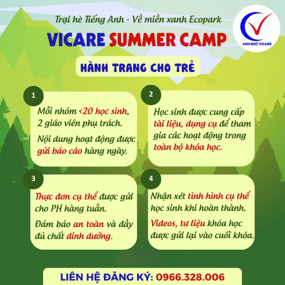 VICARE SUMMER CAMP 2025