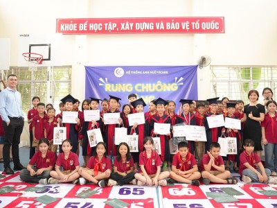 RUNG CHUÔNG VÀNG – VICARE ĐỒNG HÀNH KIẾN TẠO SÂN CHƠI TRÍ TUỆ TẠI TIỂU HỌC NÔNG NGHIỆP!