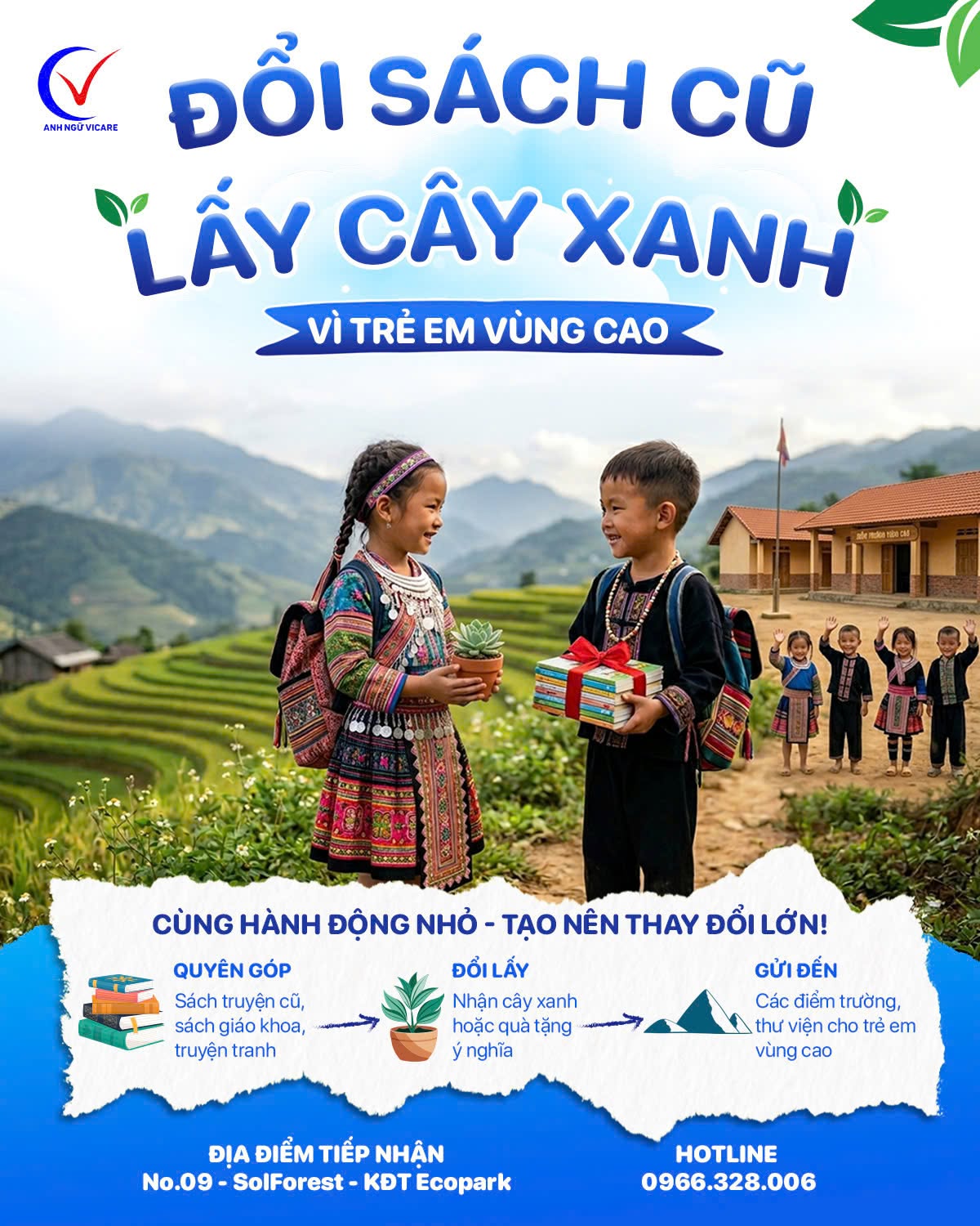 ĐỔI SÁCH CŨ – NHẬN QUÀ XINH