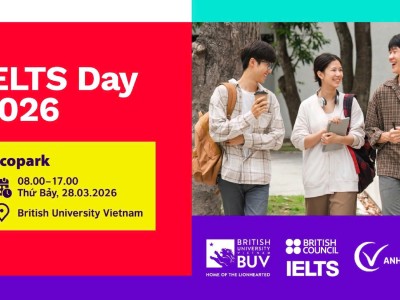 Ngày Hội Trải Nghiệm IELTS Tại BUV Cùng Anh Ngữ Vicare